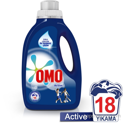 Omo Active 18 Yıkama