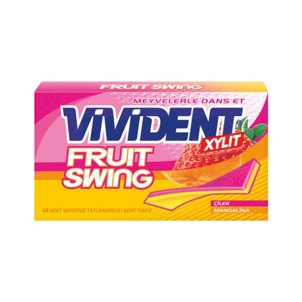 Vivident Fruit  Swing 26gr*18*20