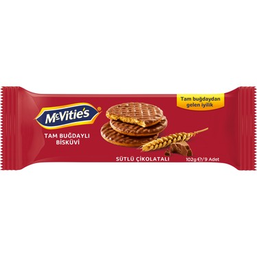 Ülker Mcvities Digestive Sütlü Çikolata 102gr*16