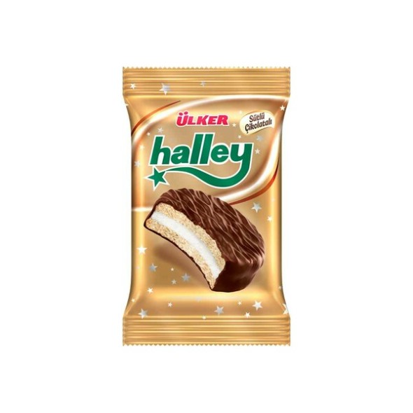 Ülker Halley Kaplamalı Çikolatalı 30gr*24