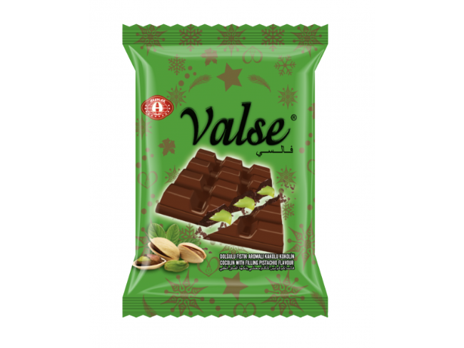 VALSE CHOCOLATE WITH PISTACHIO 40 GR