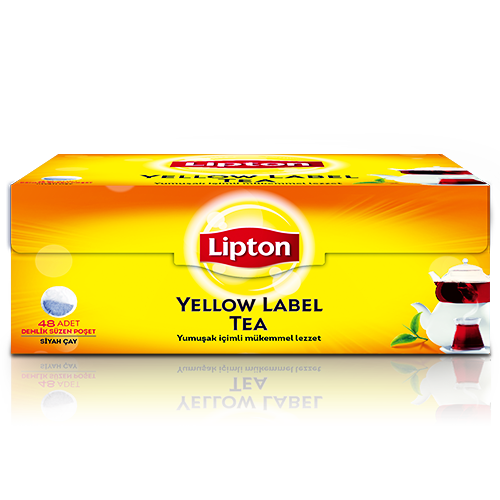 LIPTON YELLOW LABEL TEA POT BAG 154 GR..