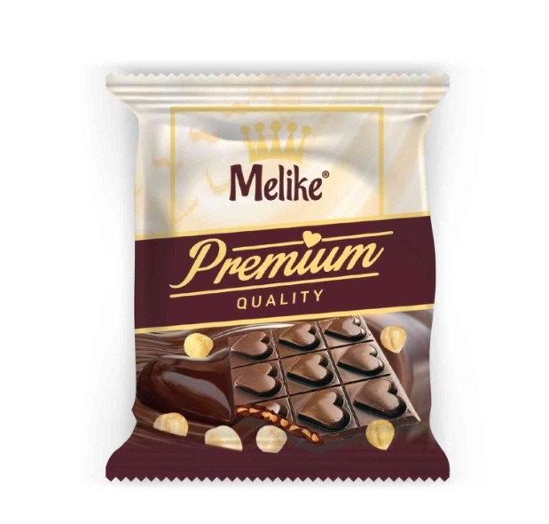 MELIKE PREMIUM COMPOUND CHOCOLATE WITH COCOA AND HAZELNUT