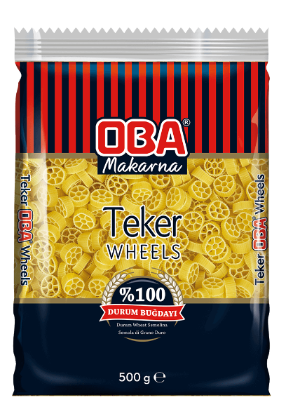 OBA TEKER (WHEELS) MAKARNA 500GR
